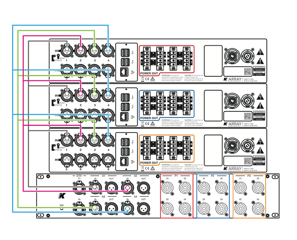 K - RACK - M - 208 - AKA Acoustics Pty Ltd