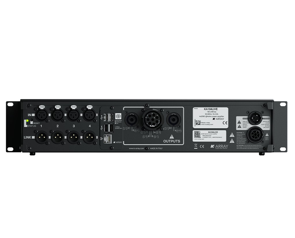 Kommander - KA104LIVE - AKA Acoustics Pty Ltd