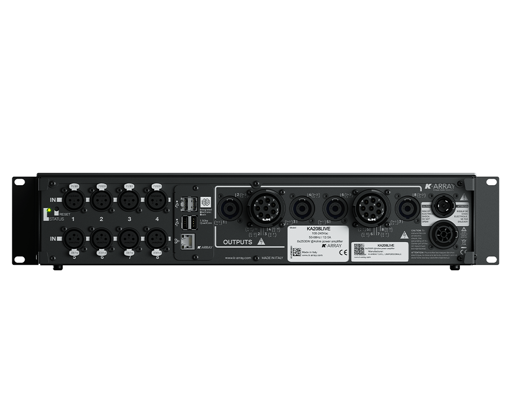 Kommander - KA208LIVE - AKA Acoustics Pty Ltd