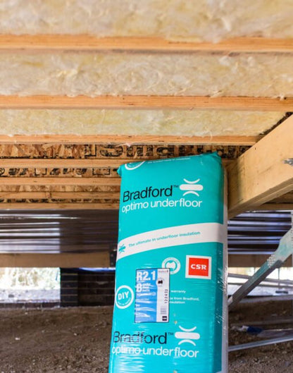 Bradford Optimo Underfloor Insulation - AKA Acoustics Pty Ltd