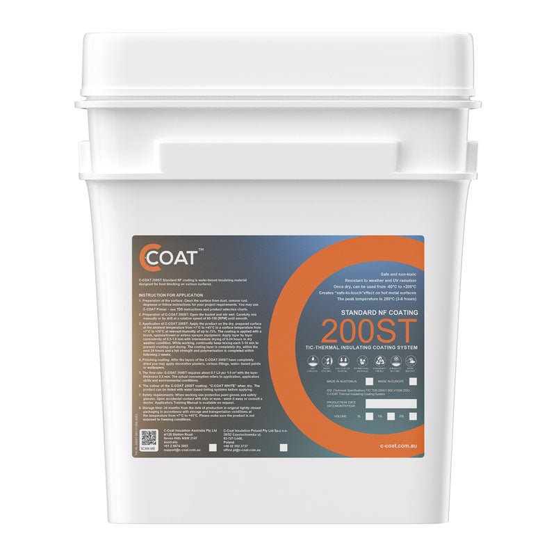 C - COAT 200ST Standard NF Coating - AKA Acoustics Pty Ltd