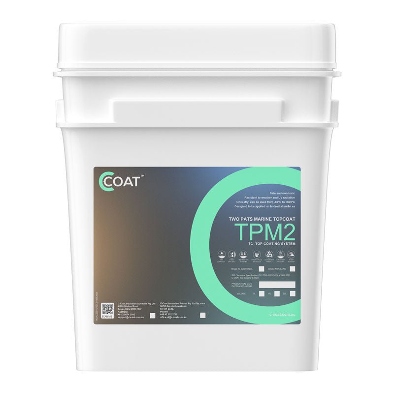 C - COAT TPM2 – Water - based 2 Parts Marine Topcoat - AKA Acoustics Pty Ltd