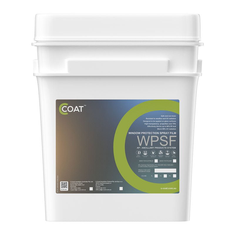 C-COAT WPF – Window Protection Spray-on Film – AKA Acoustics Pty Ltd