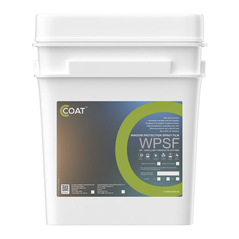 C - COAT WPF – Window Protection Spray - on Film - AKA Acoustics Pty Ltd