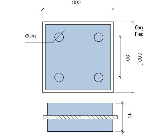 Heavy Load Mount – Type G.C - AKA Acoustics Pty Ltd