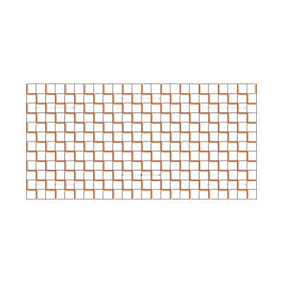 Mesh Baffles Herringbone - AKA Acoustics Pty Ltd