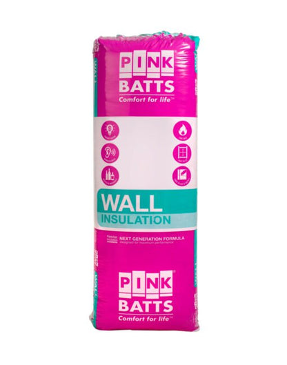 Pink Batts Glasswool Acoustic Wall Insulation - AKA Acoustics Pty Ltd