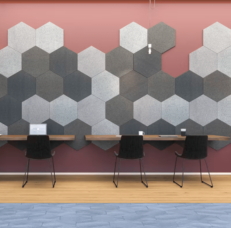 Plain Tiles Hexagon - AKA Acoustics Pty Ltd