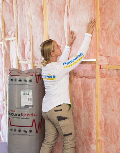 R2.0 Pink Soundbreak Soundproofing Insulation - AKA Acoustics Pty Ltd