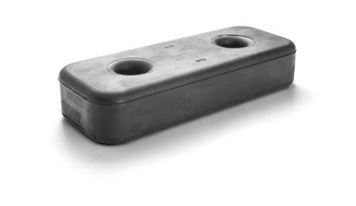 Rubber Block – Type C - AKA Acoustics Pty Ltd