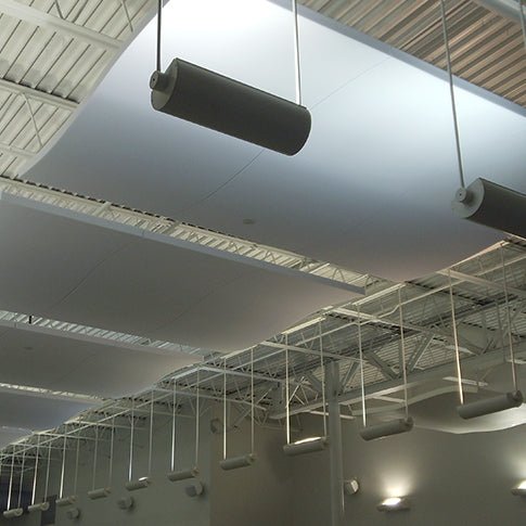 WHISPERWAVE Ceiling Clouds, Panels, Baffles and Awnings - AKA Acoustics Pty Ltd